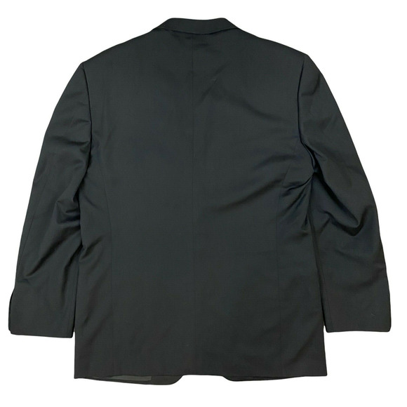 Ermenegildo Zegna Tuxedo Jacket Size 52 Men's Black Wool Single Button - Picture 6 of 9